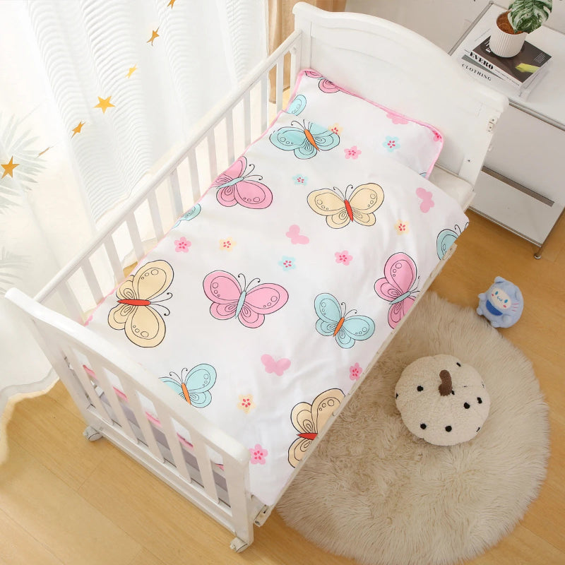 Children Cotton Sleeping Bag With Removable Pillow - Just Kidding Store