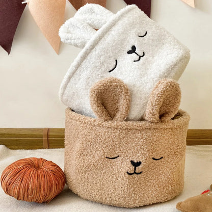 Fluffy Bunny Storage Basket - Just Kidding Store