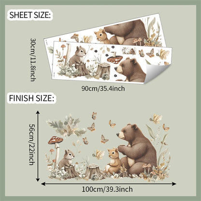 Tales of the Forest Nursery Wall Decal - Just Kidding Store