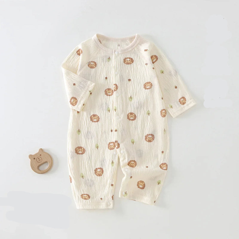 Baby Lightweight Cotton Summer Romper - Just Kidding Store