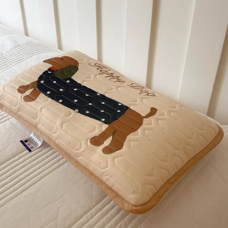 Cool Silk Latex Cartoon Animals Pillowcase - Just Kidding Store