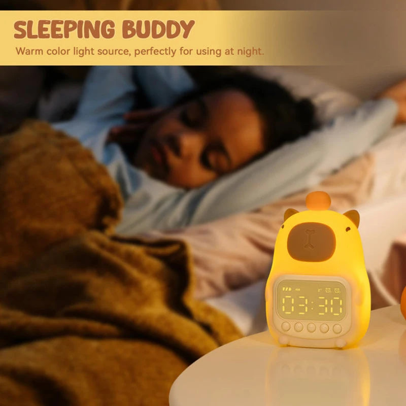 Capybara Night Light Alarm Clock - Just Kidding Store