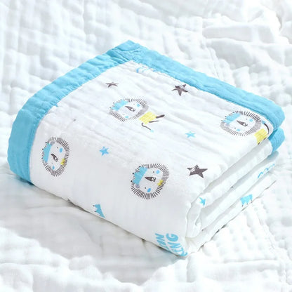 6 Layers Cotton Muslin Blanket - Just Kidding Store