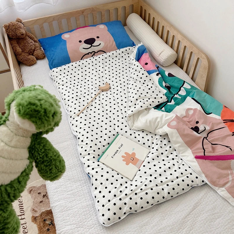 Kids Sleeping Bag With Pillow - Sleeping Envelope - Just Kidding Store