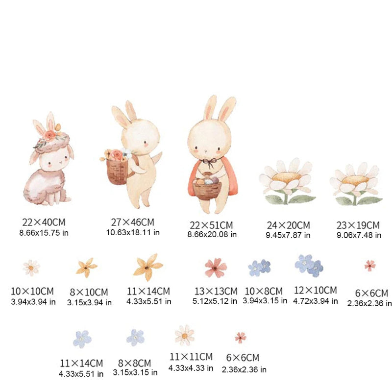 Whimsical Woodland Wall Stickers - Just Kidding Store