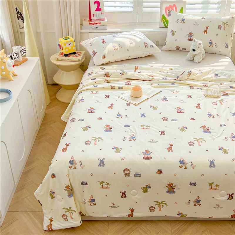 A-Class Cotton Soybean Fiber Bed Quilt - Just Kidding Store