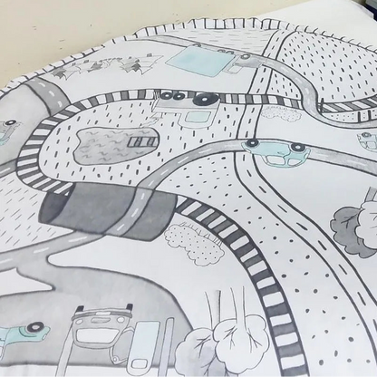 Road Map Play Mat