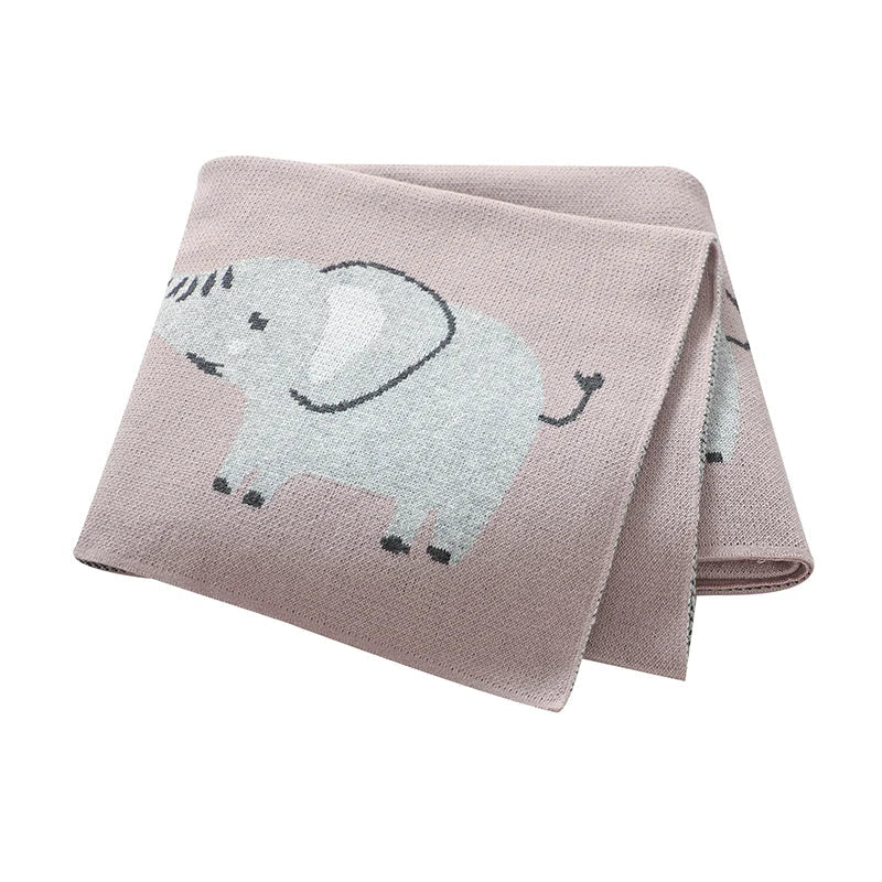 Wiggly Tails Cotton Blanket - Just Kidding Store