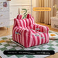 Striped Bean Bag - Children Lazy Sofa - Just Kidding Store