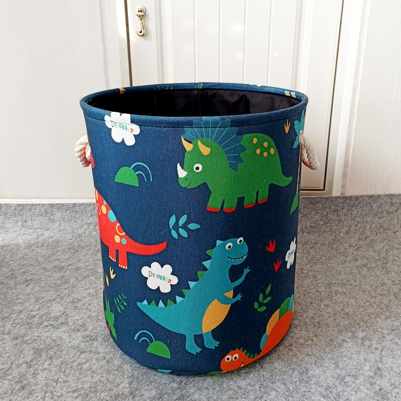Dinosaurs Storage Basket - Toys Organizer - Just Kidding Store