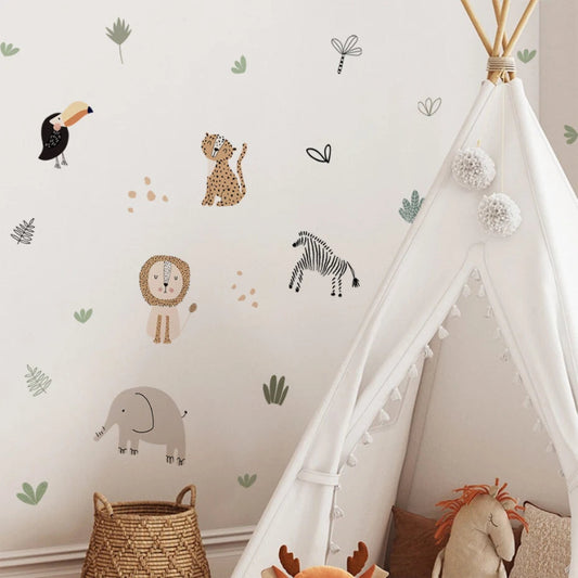 Little Lion Wall Decals - Just Kidding Store