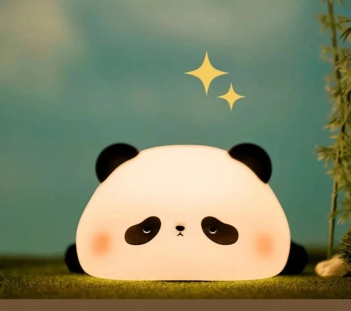 Sleepy Panda LED Night Light - Tap Control Lamp - Just Kidding Store