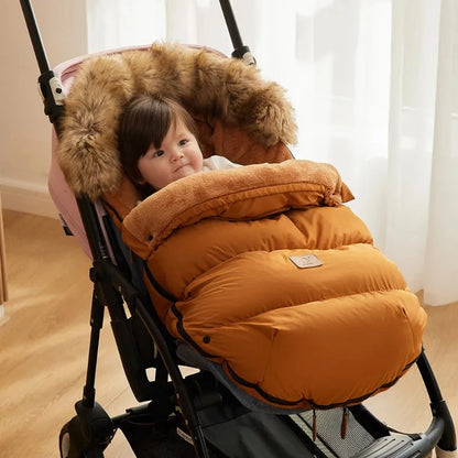 Winter Windproof Footmuff - Universal Pram Sleepsack 0-24M