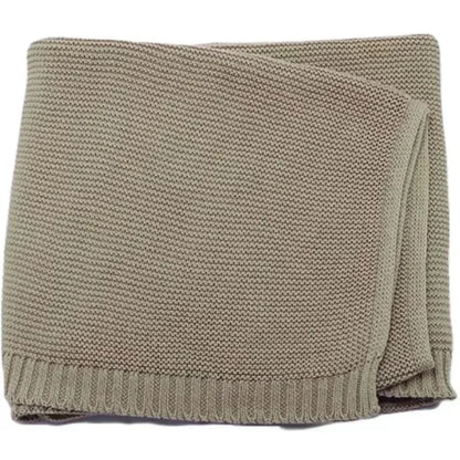 Personalized Name Cotton Knitted Blanket - Just Kidding Store