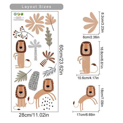 Little Lion Wall Decals