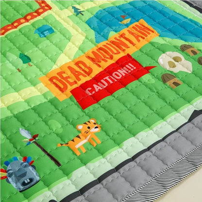 Oversized Play Mat - Quilted Anti Skid Carpet - Just Kidding Store