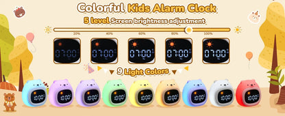 Alarm Clock Touch Control Night Light - Just Kidding Store