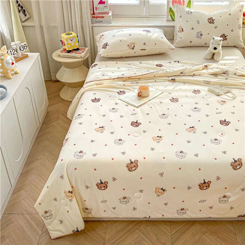 A-Class Cotton Soybean Fiber Bed Quilt - Just Kidding Store