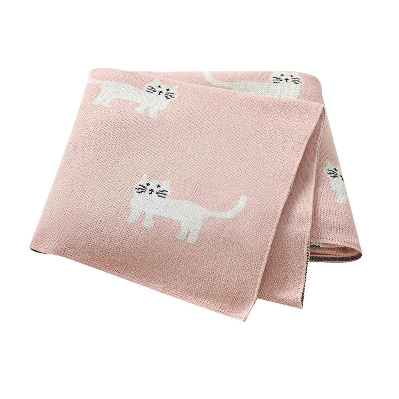 Wiggly Tails Cotton Blanket - Just Kidding Store