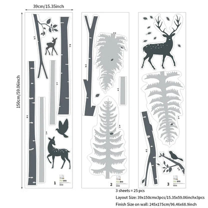 Into The Woods Wall Stickers - Just Kidding Store