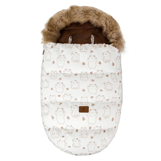 Winter Windproof Footmuff - Universal Pram Sleepsack 0-24M - Just Kidding Store