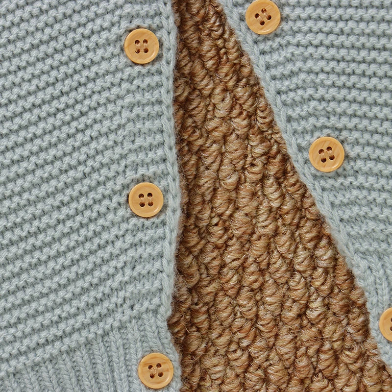 Teddy Knitted Infant Romper - Just Kidding Store