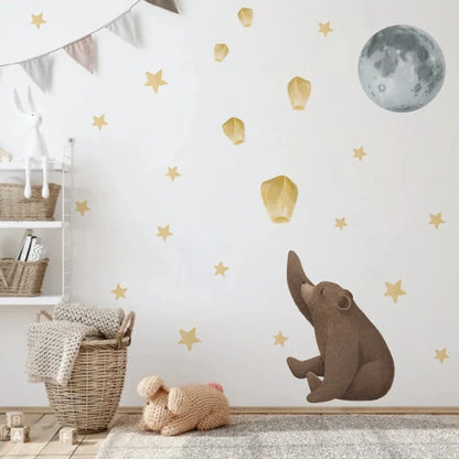 Grizzly Bear Nursery Kids Wall Decal - Just Kidding Store