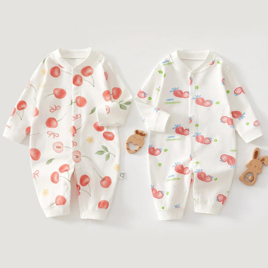 Newborn Baby Cotton Romper - Dreamy Jumpsuit - Just Kidding Store