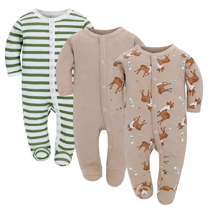 Baby Rompers 3pcs Set - Just Kidding Store