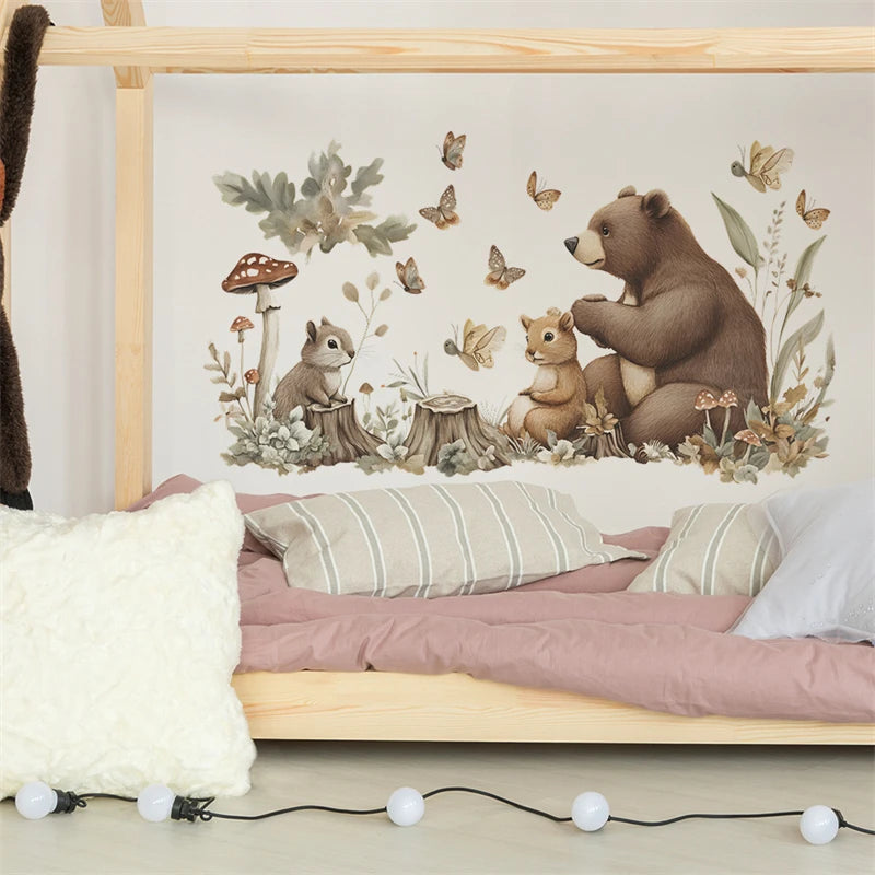 Tales of the Forest Nursery Wall Decal - Just Kidding Store