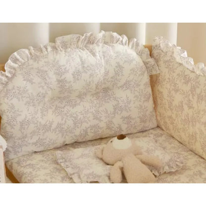 Frill Bed Bumper - Backrest Pillow