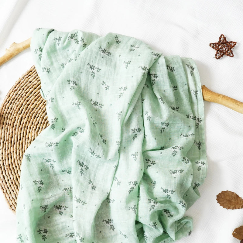 Muslin Blanket - 2 Layers Cotton Swaddle - Just Kidding Store
