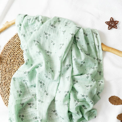 Muslin Blanket - 2 Layers Cotton Swaddle - Just Kidding Store