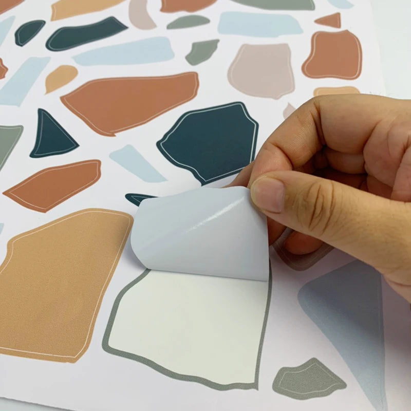 Irregular Terrazzo Wall Decals - Just Kidding Store