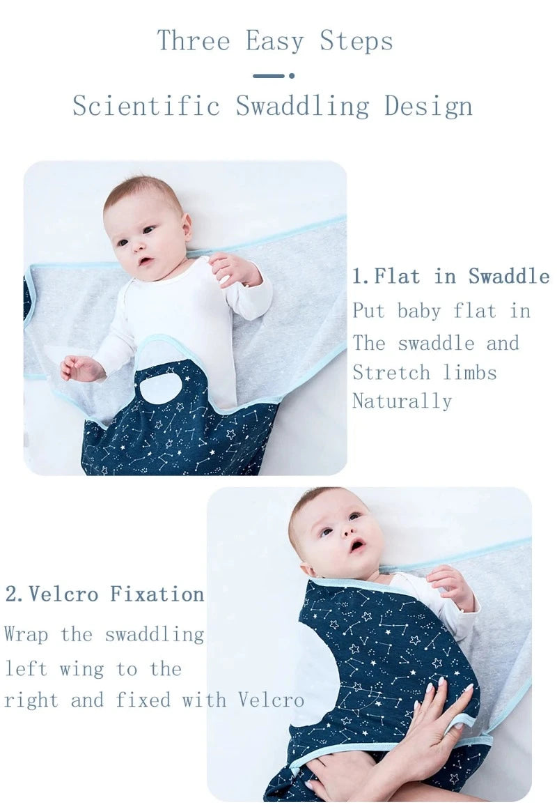 Easy Swaddle Wrap - Soft Baby Cocoon - Just Kidding Store