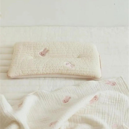 Embroidered Toddler Baby Nursery Quilted Pillow - Just Kidding Store