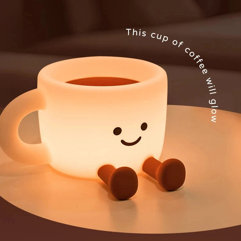 Coffee Cup Night Light - Just Kidding Store
