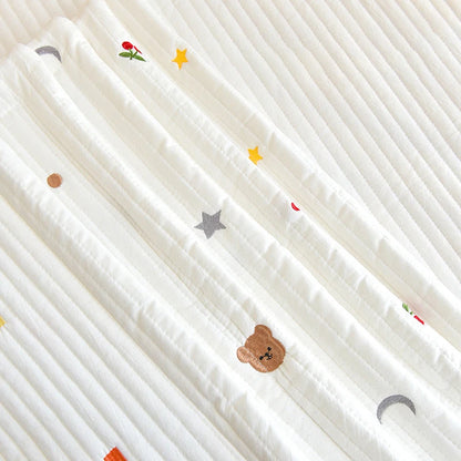 Embroidered Flat Pillow - Just Kidding Store