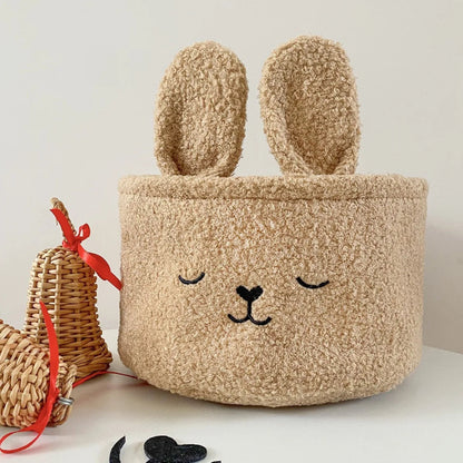 Fluffy Bunny Storage Basket - Just Kidding Store