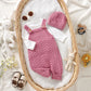 Sleeveless Waffle Knitted Jumpsuit Set - Just Kidding Store