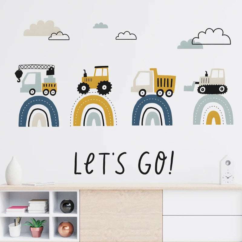 Little Builders Wall Decals - Just Kidding Store
