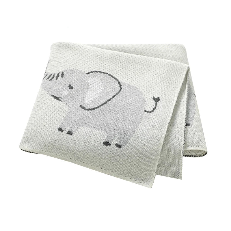 Wiggly Tails Cotton Blanket - Just Kidding Store