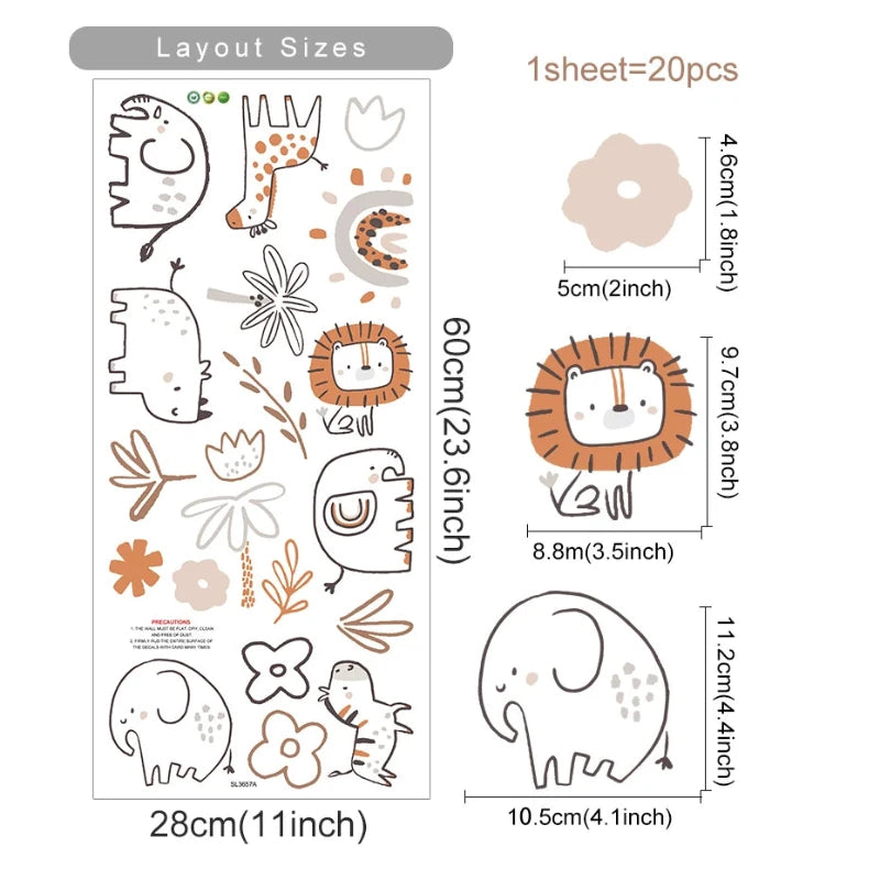 Wild Wonders Wall Decals - Just Kidding Store