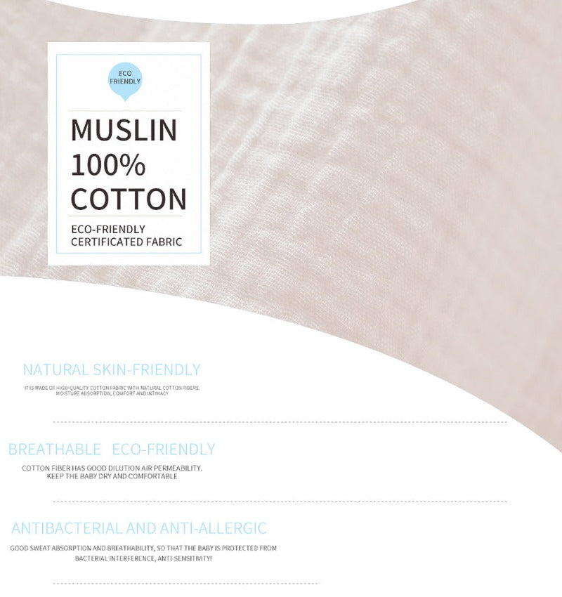 Premium Muslin Cotton Canopy With Frills - Just Kidding Store