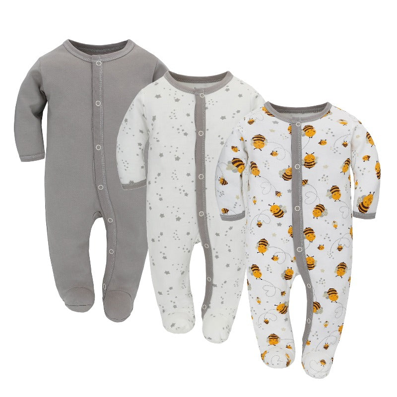 Baby Rompers 3pcs Set - Just Kidding Store