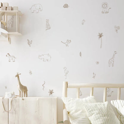 Safari Dreams Wall Decals - Just Kidding Store