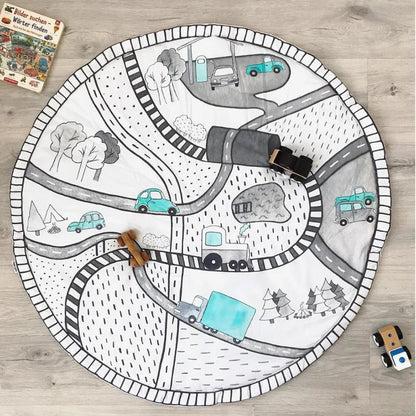 Road Map Play Mat - Just Kidding Store