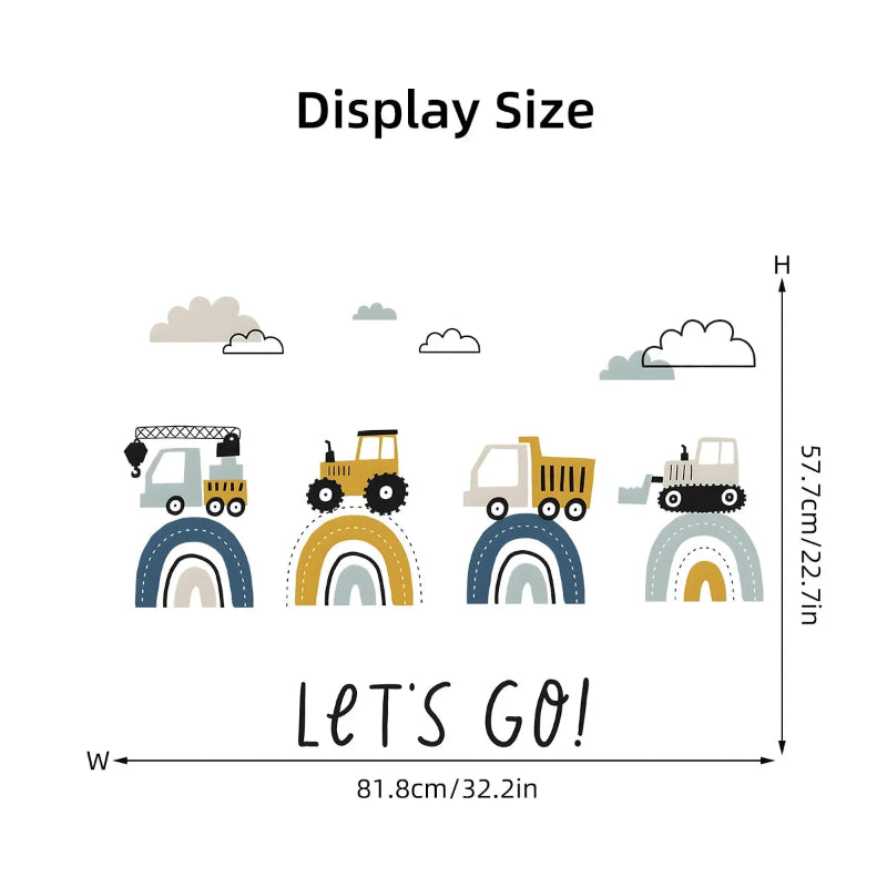 Little Builders Wall Decals - Just Kidding Store