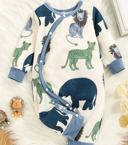 Safari Baby Toddler Infant Romper - Just Kidding Store