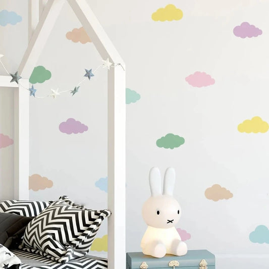 Colourful Clouds Wall Decals - Just Kidding Store